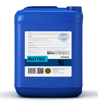 Biotec - щелочное моющее средство с активным хлором.