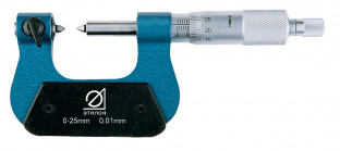 Микрометр со вставками МВМ, для измерения диаметра резьб