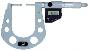 МОЦ 4 микрометр цифровой для измерения глубины канавок на тормозных дисках, производство Россия.