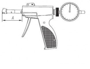 Нутромер отраслевой пистолетного типа НОК.