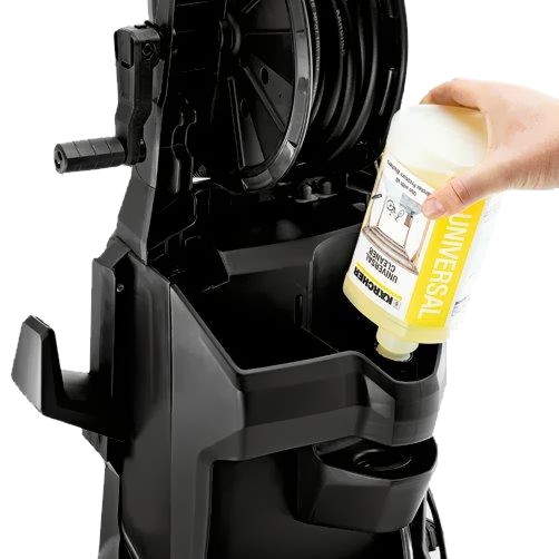 K4, система Plug'n'Clean. Мини-мойка Karcher K4, система Plug'n'Clean.