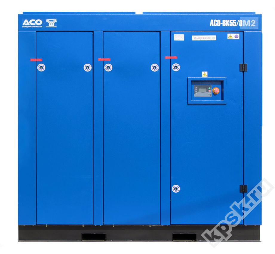 АСО-ВК55/10М2 винтовой компрессор, АСО, Бежецкий завод.