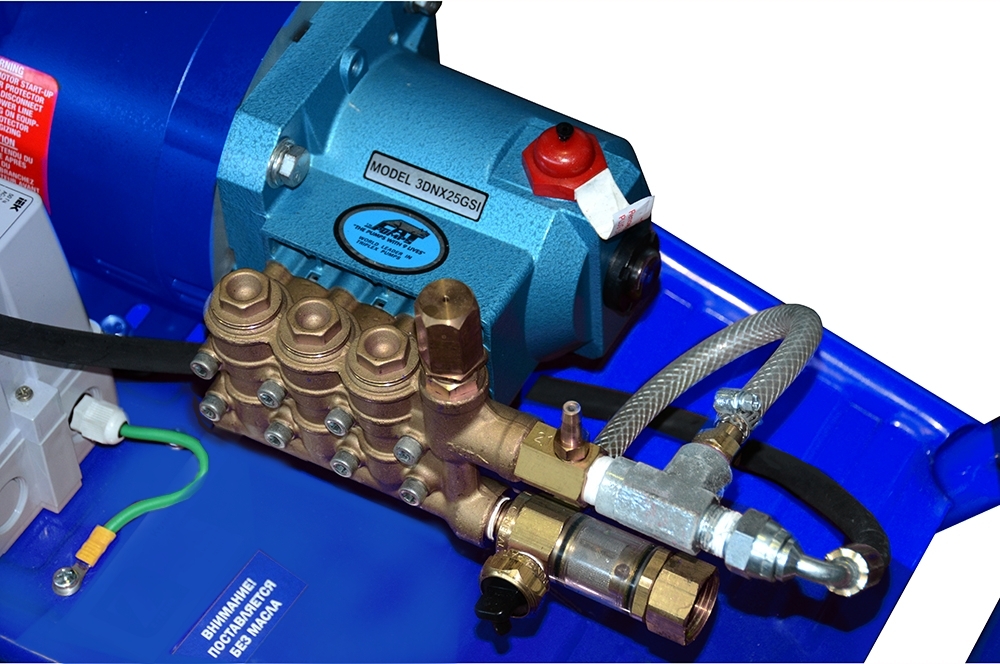 Посейдон водоструйный аппарат высокого давления E3-210-10 (ВНА-210-10) с насосом ВД.