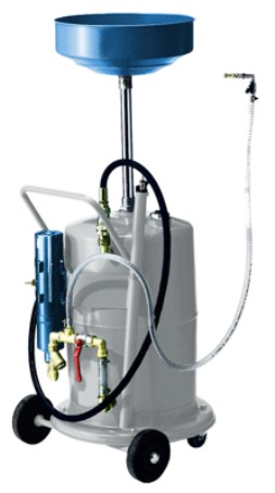 Передвижное устройство для слива и отсоса отработанного масла PRESSOL (Прессол), с пневматическим насосом 1:1, 27410890.