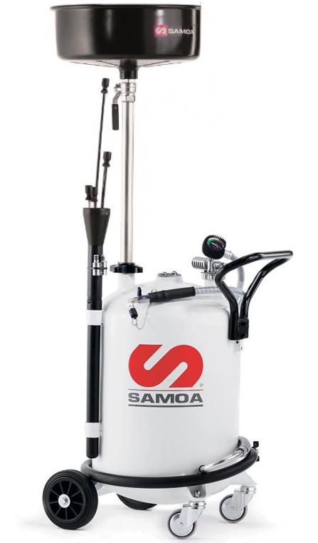 373500 Мобильная установка для откачки / слива отработанного масла, SAMOA, Испания.