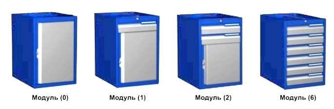 Модули для мобильных верстаков MECHANIC М12, М15.