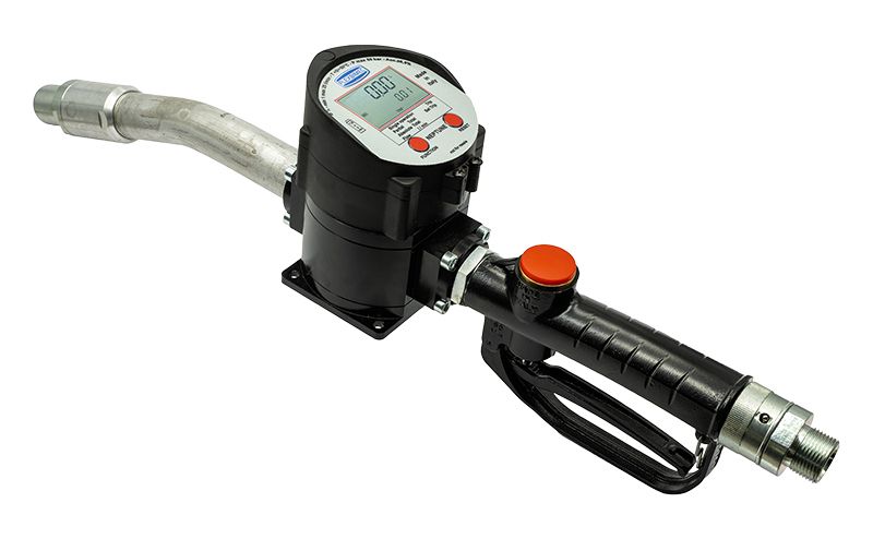 Электронный счетчик с пистолетом, серия Oil Neptune HFlow. 2634 Электронный счетчик с пистолетом Oil Neptune HFlow, Flexbimec.