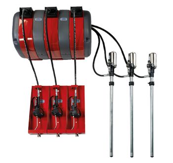 Пневматический раздаточный комплекс для масла. 2934 Пневматический маслораздаточный комплекс, Flexbimec.