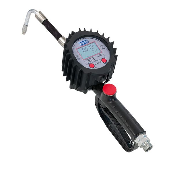 Цифровой раcходомер с раздаточным пистолетом для масла. 2964, 2964/AG Цифровой раcходомер с раздаточным пистолетом для масла и антифриза, Flexbimec.