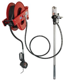 Стационарный пневматический пост раздачи масла. 2992 Стационарный пневматический пост для раздачи масла, Flexbimec.