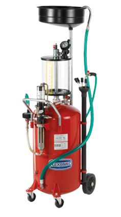 Прибор для слива и отсоса отработанного масла, арт. 3095. 3095 прибор для слива и отсоса масла, с камерой контроля, Flexbimec.