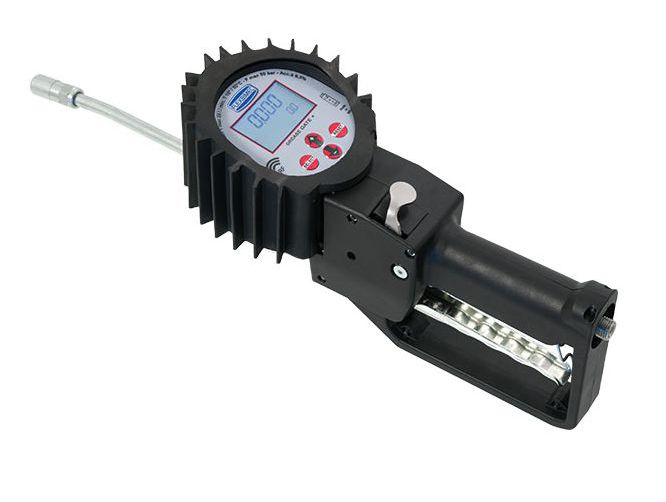 Электронный счетчик раздаточный пистолет для смазки, с предустановкой. 4292 Электронный счетчик раздаточный пистолет для смазки, с предустановкой, Flexbimec.