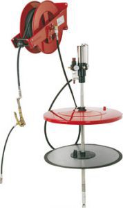 4995 Установка для раздачи смазки со шланговой катушкой 15 м, Flexbimec.