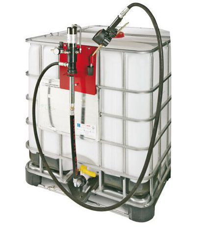 Пневматический комплект раздачи масла, с кронштейном, для  IBC цистерн. 8208 пневматический комплект раздачи масла, с кронштейном, для установки на емкости  IBC 1000 л, Flexbimec.