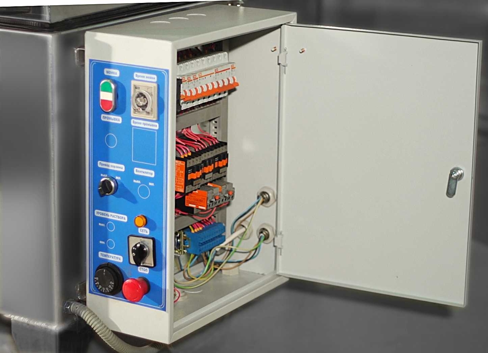 Автоматическая мойка для деталей АМ500 AV, электрический шкаф.