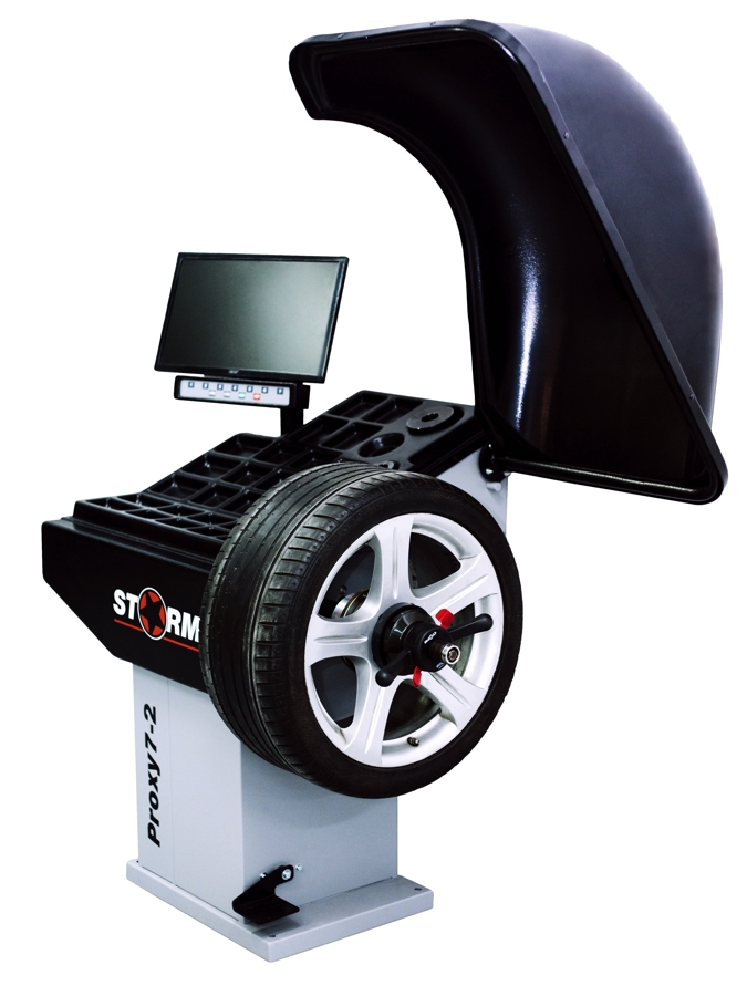 Proxy 7-2 балансировочный станок суперавтомат, для балансировки легковых колес.