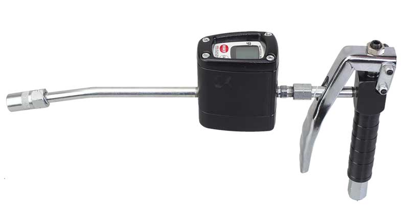 GROZ_43435 Расходомер с пистолетом для пневматических нагнетателей смазки