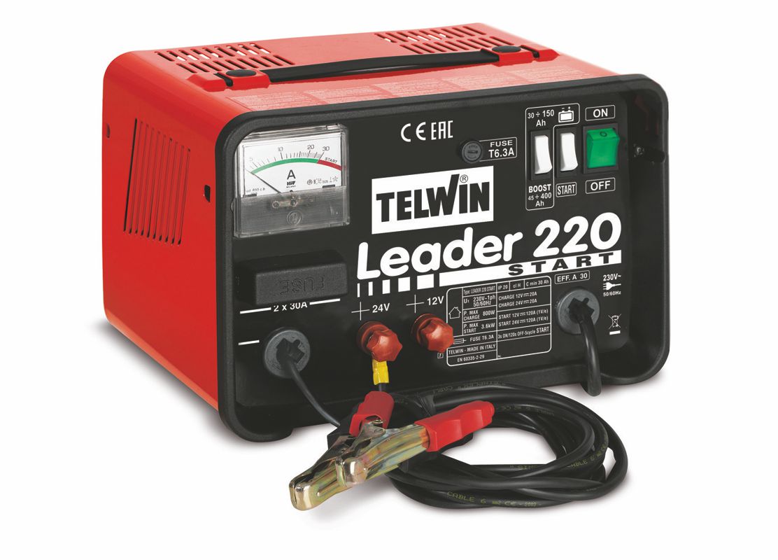 LEADER 220 START. Пускозарядное устройство LEADER 220 START Telwin.