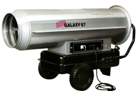Отопители обогреватели (тепловые пушки) Galaxy 60, Galaxy 67, Galaxy 115.