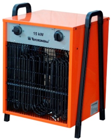 Тепловентилятор офисный средней мощности (9-18 кВт), калорифер КЭВ 15С40Е.