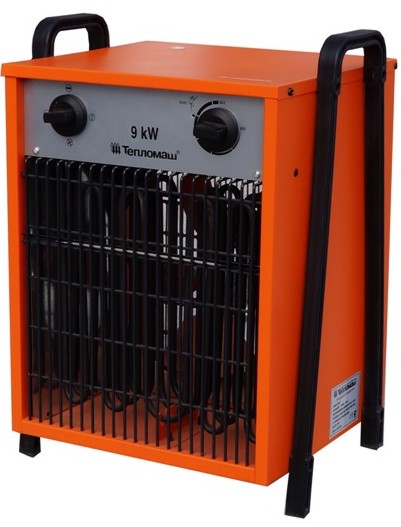 Тепловентиляторы офисные средней мощности (9-18 кВт), электрокалориферы КЭВ-9C40Е.