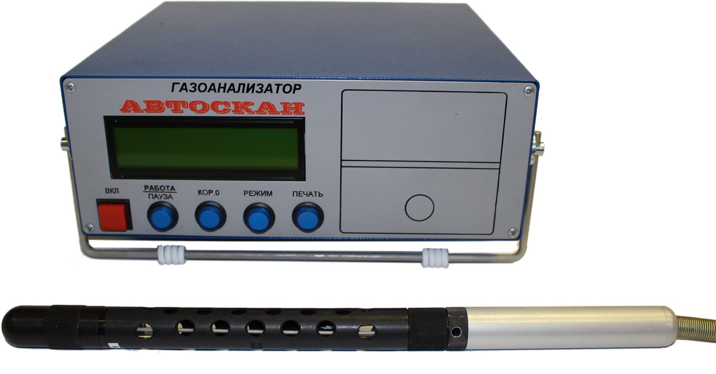 Автоскан-01.04М газоанализатор двухкомпонентный 2 кл.