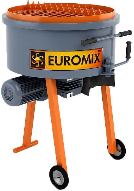 euromix600_mini бетононасос принудительного действия.