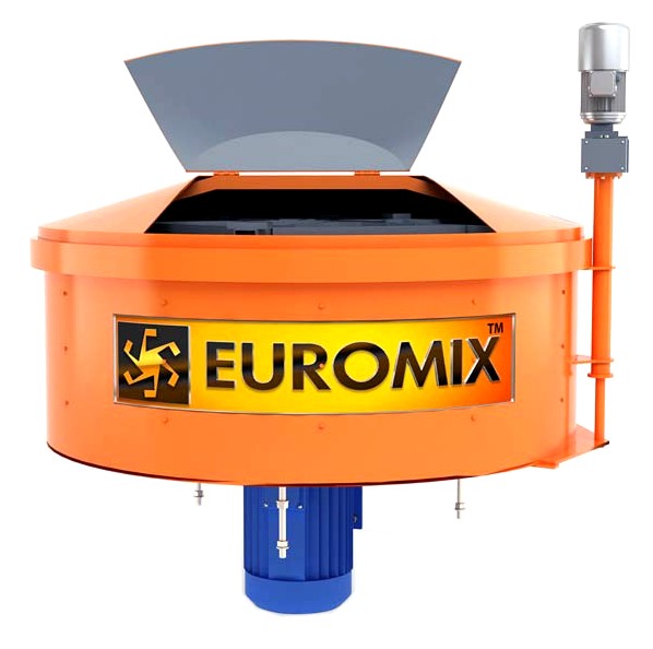 euromix 600_750 бетоносмеситель принудительного действия.