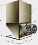 Компактные вентиляторные градирни ГРД