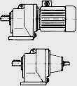 Цилиндрические редукторы и цилиндрические мотор-редукторы соосные двухступенчатые и трехступенчатые.