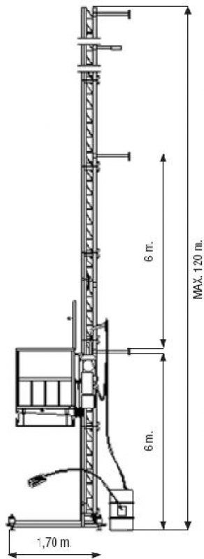 Подъемник Camac EC-600/120.