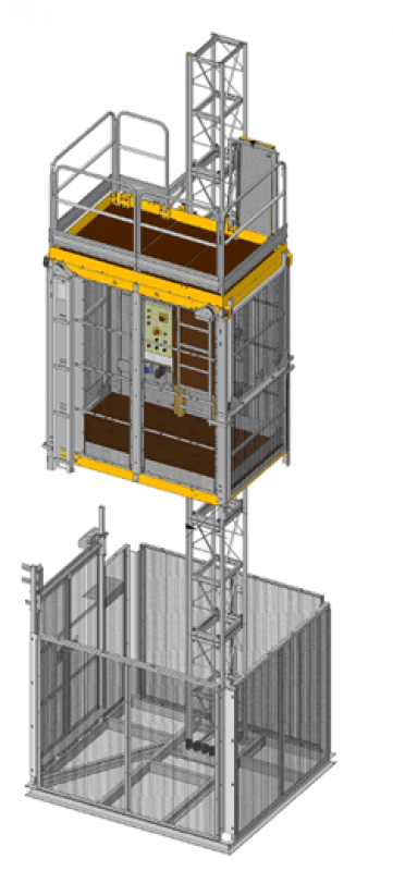 Electroelsa EHP 1500 мачтовый подъемник.