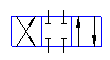 Схемы распределения рабочей жидкости для распределителей Ду=6, 10 мм